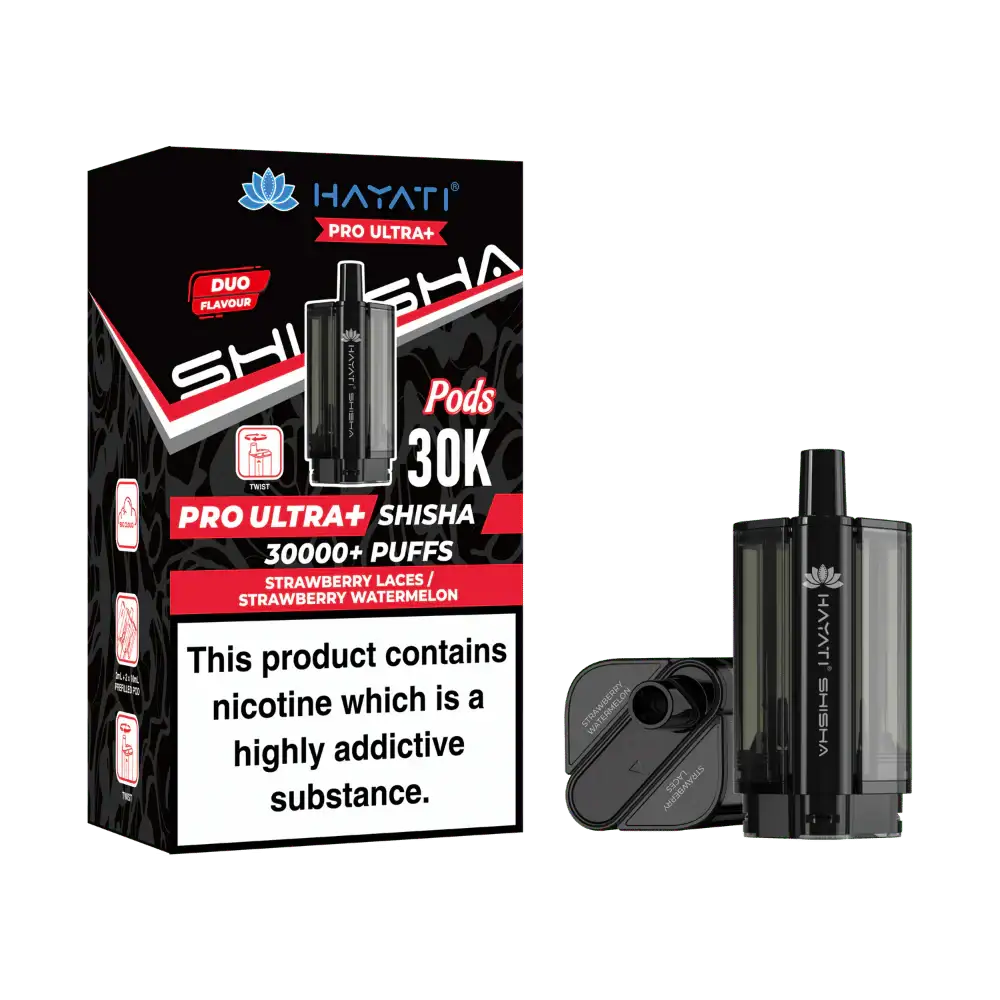 Hayati® Pro Ultra+ Shisha 30000+ Pod (5mg)