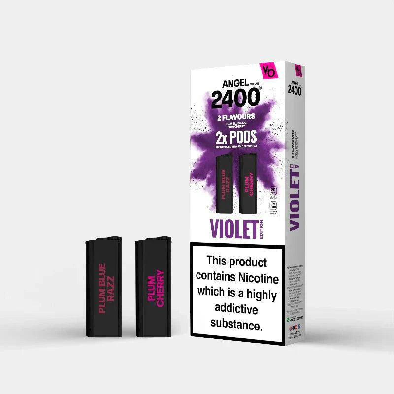Angel 2400 2x Pod Violet Edition1