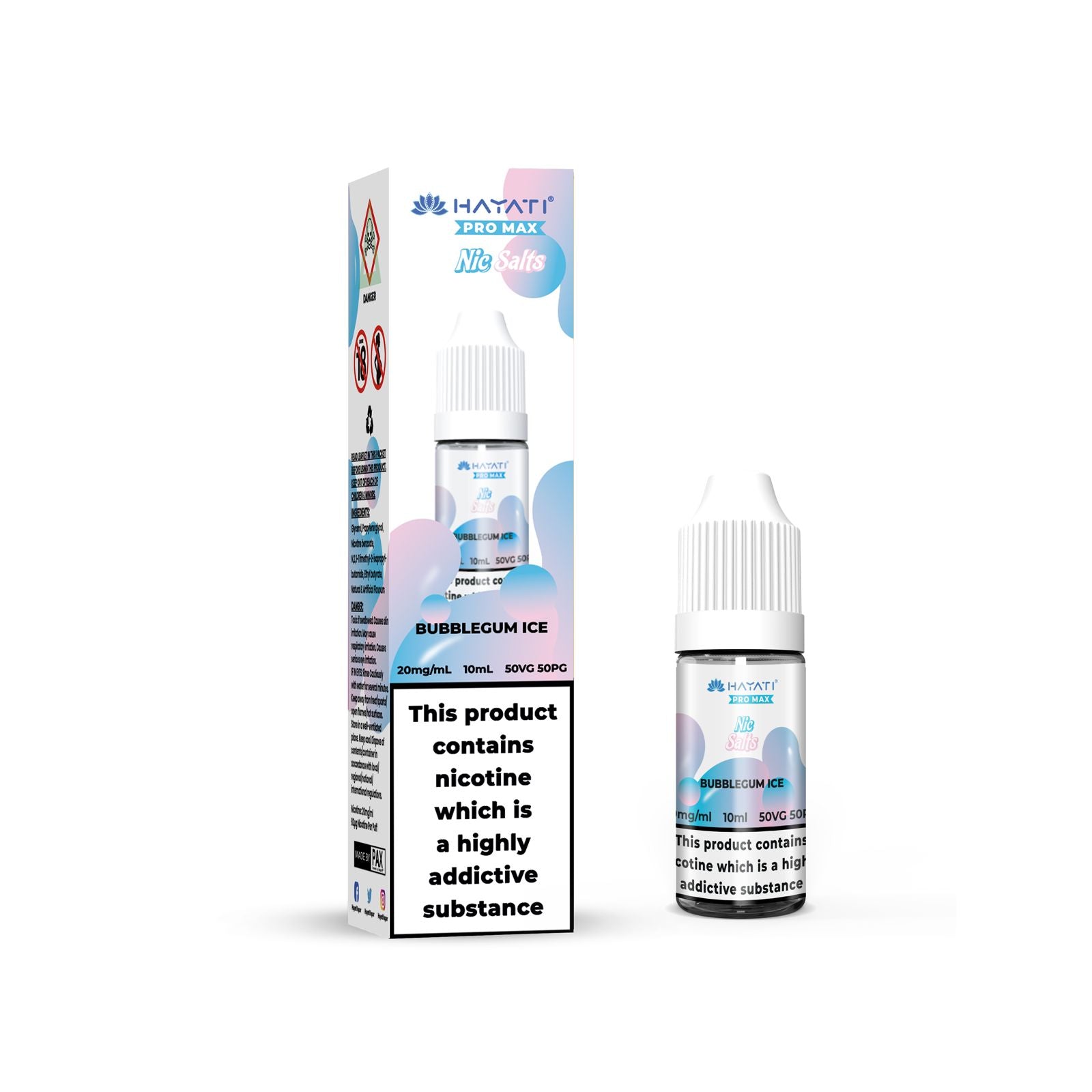 Hayati® Pro Max Nic Salts (10mg)