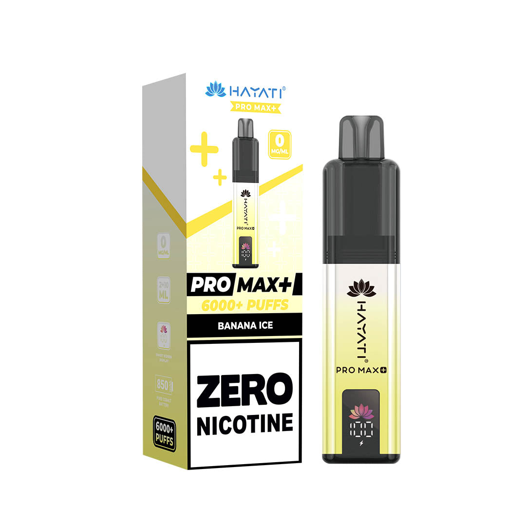 Hayati® Pro Max 6000 Plus Vape Kit ZERO (0mg)