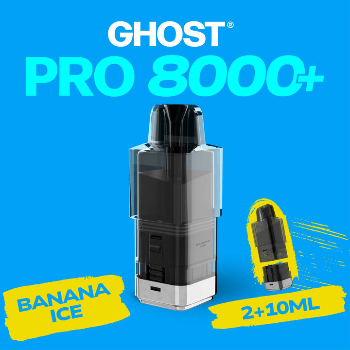 Ghost Pro 8000+ 2ml Pods