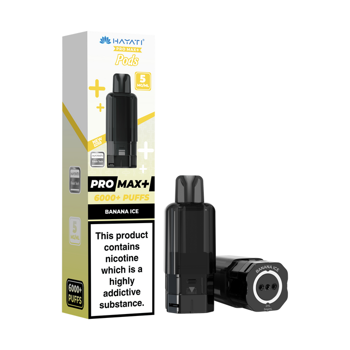 Hayati® Pro Max+ 6000+ Pods (5mg)