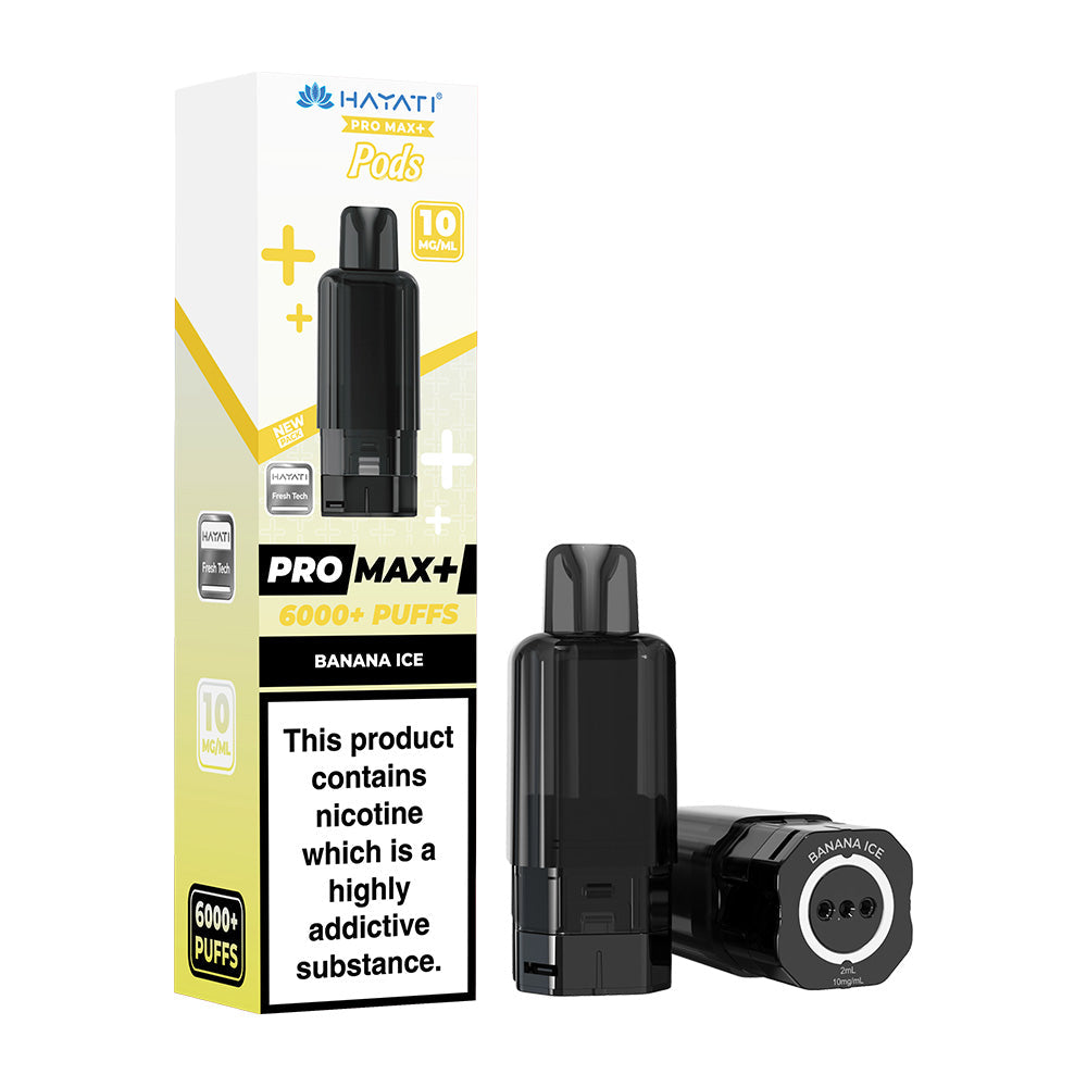 Hayati® Pro Max+ 6000+ Pods (10mg)