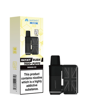 Hayati® Rubik Refillable Pods (20mg)