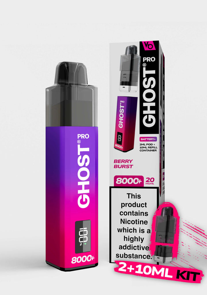 Ghost Pro 8000+  2+10ml Kit