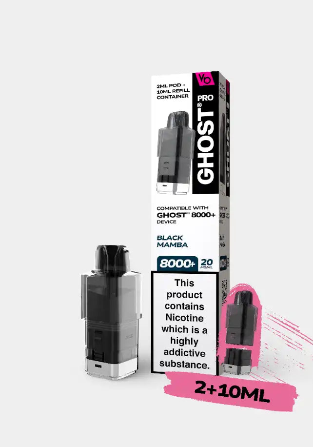 Ghost® 8000+ Prefilled Pods (20mg)