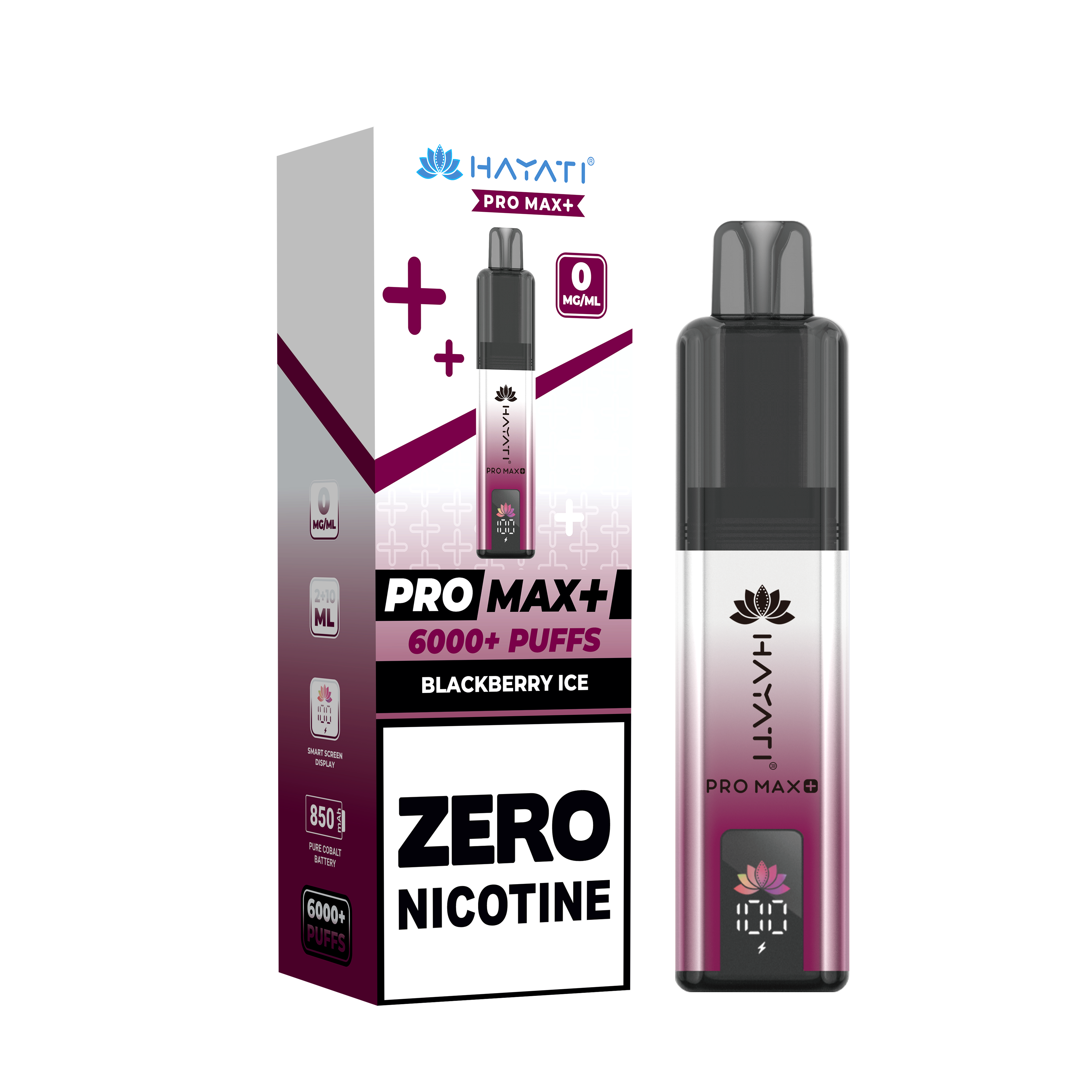 Hayati® Pro Max 6000 Plus Vape Kit ZERO (0mg)