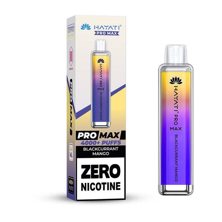 Hayati Pro Max 4000 Disposable Vapes 0mg - Single Piece
