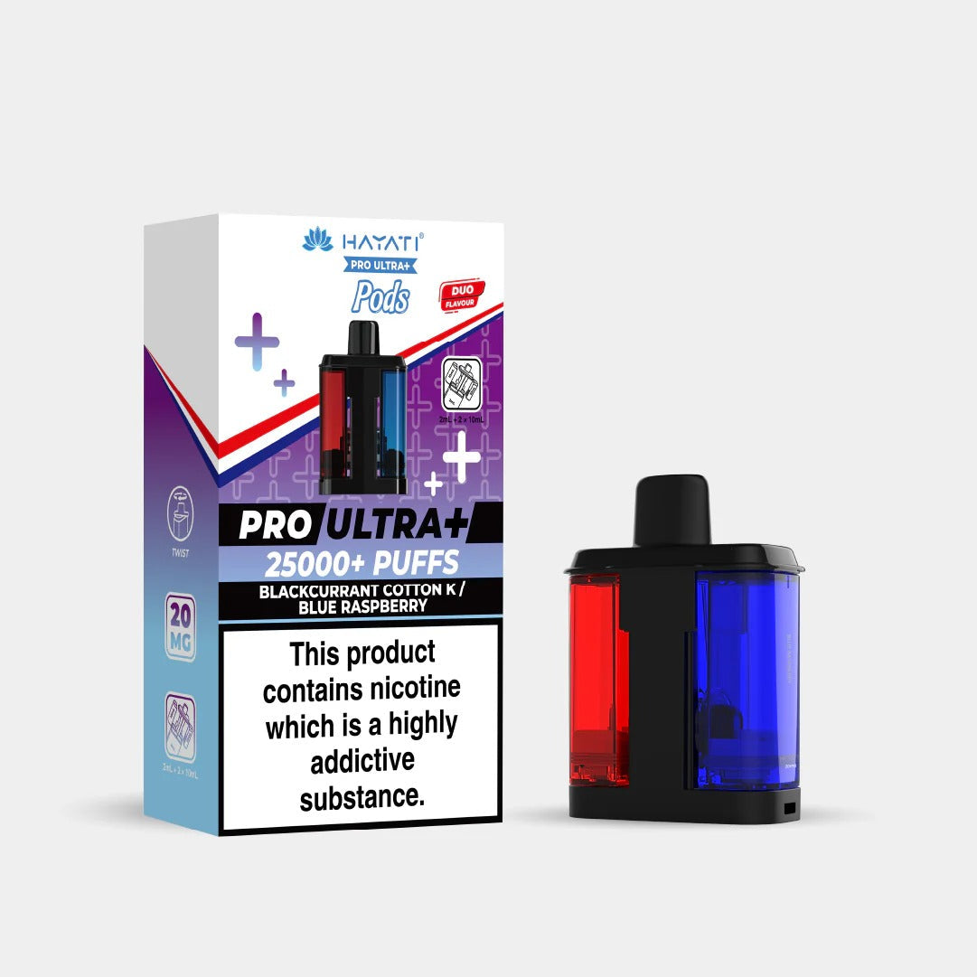 Hayati® Pro Ultra+ 25K Prefilled Pods (20mg)
