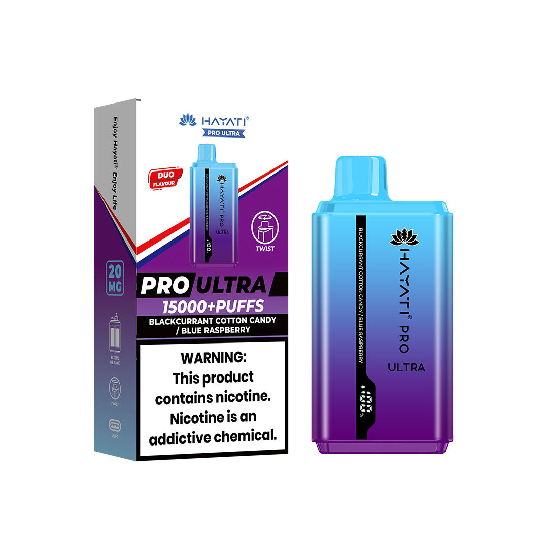 Hayati Pro Ultra 15000+ Puff 20MG