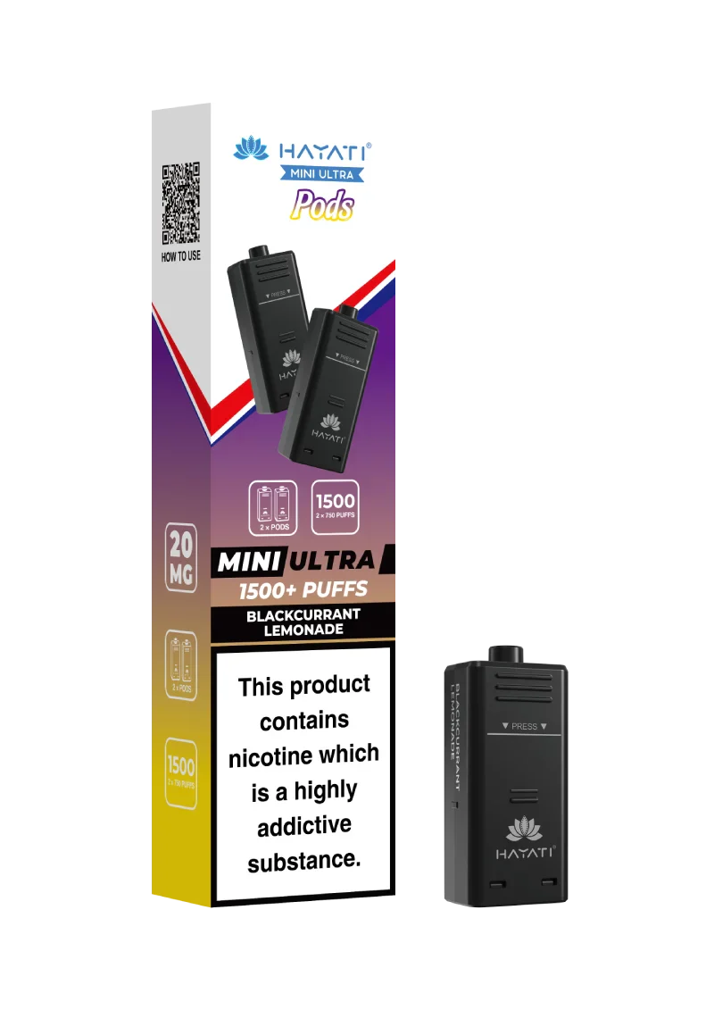Hayati Mini Ultra 1500 Prefilled Pods