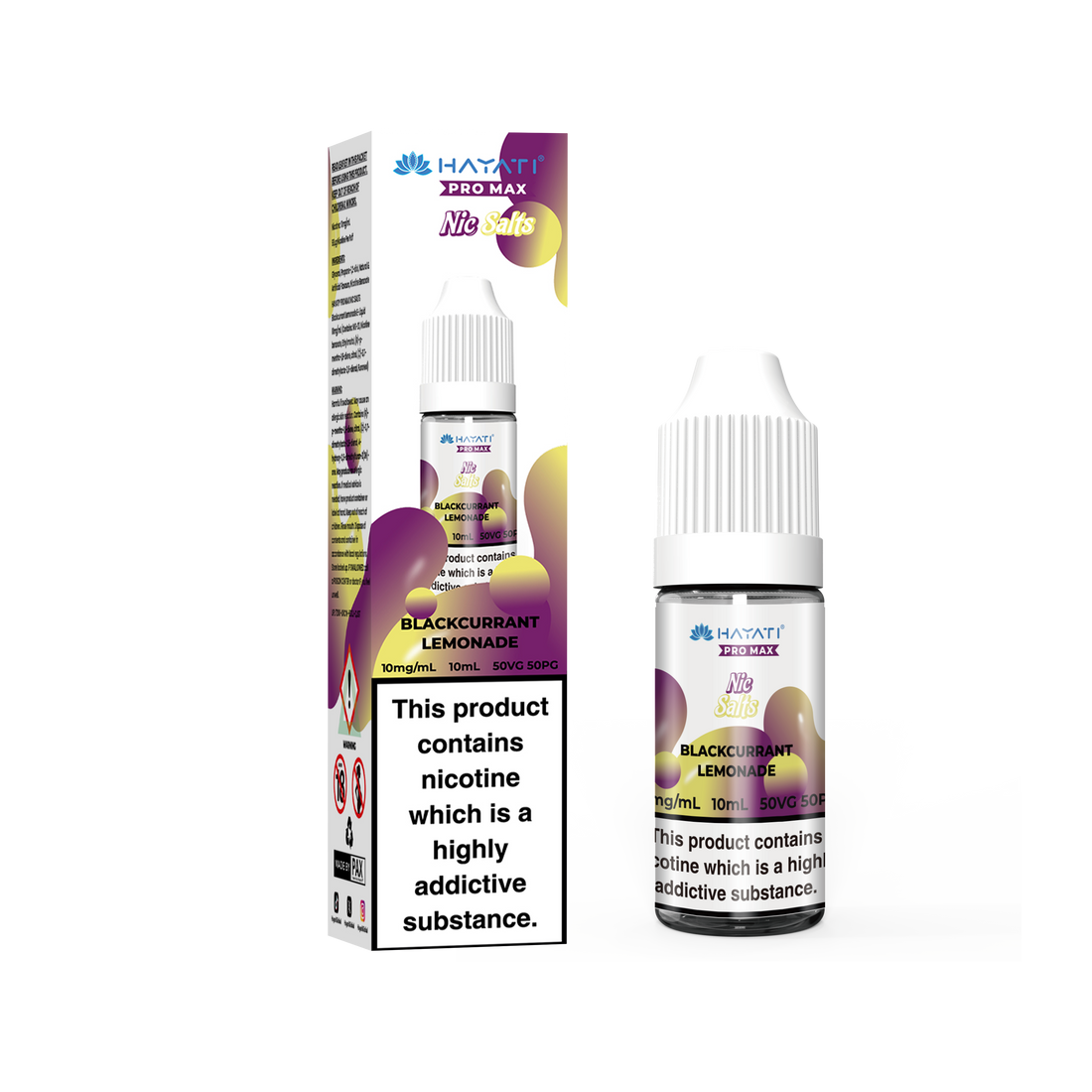 Hayati® Pro Max Nic Salts (10mg)