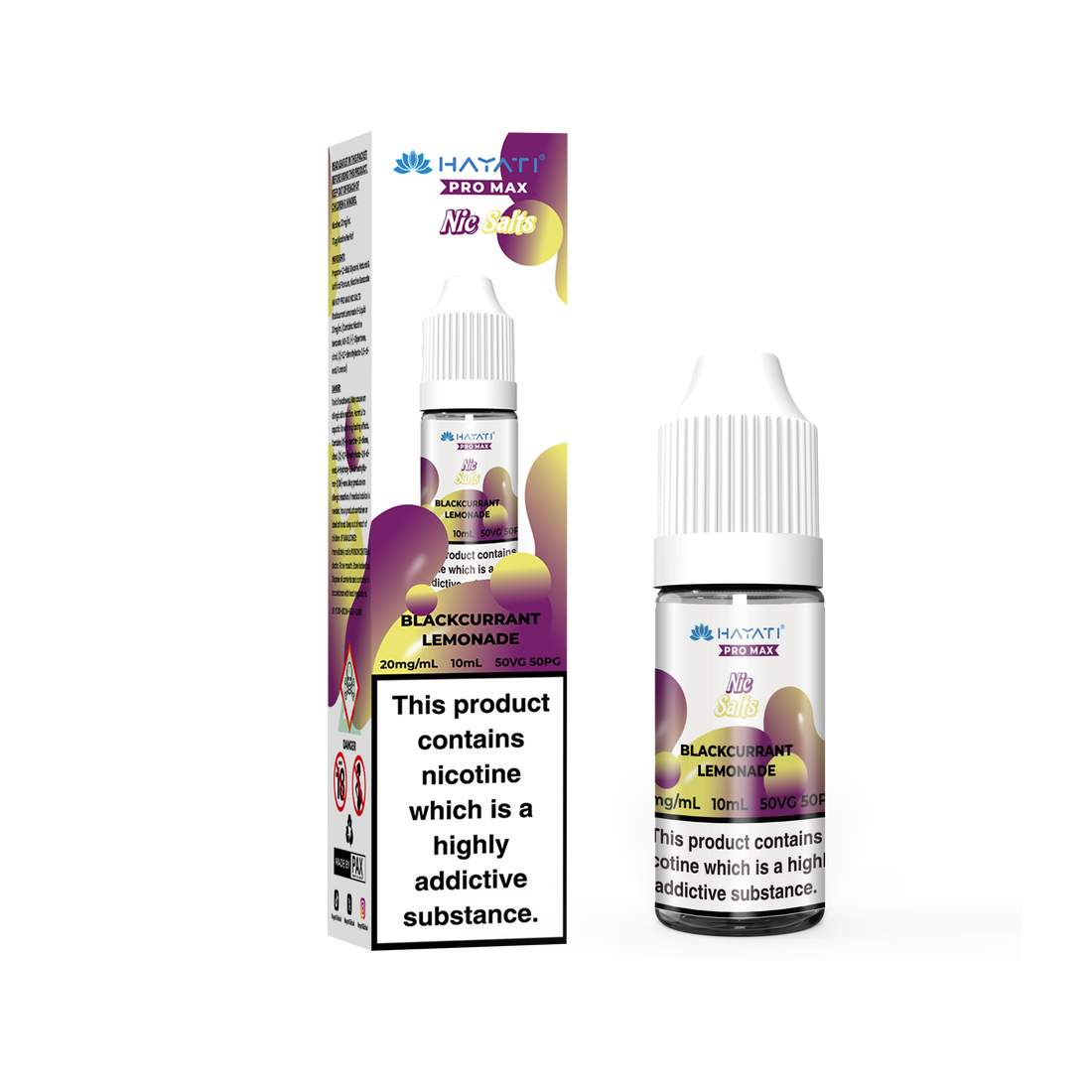 Hayati® Pro Max Nic Salts (20mg)