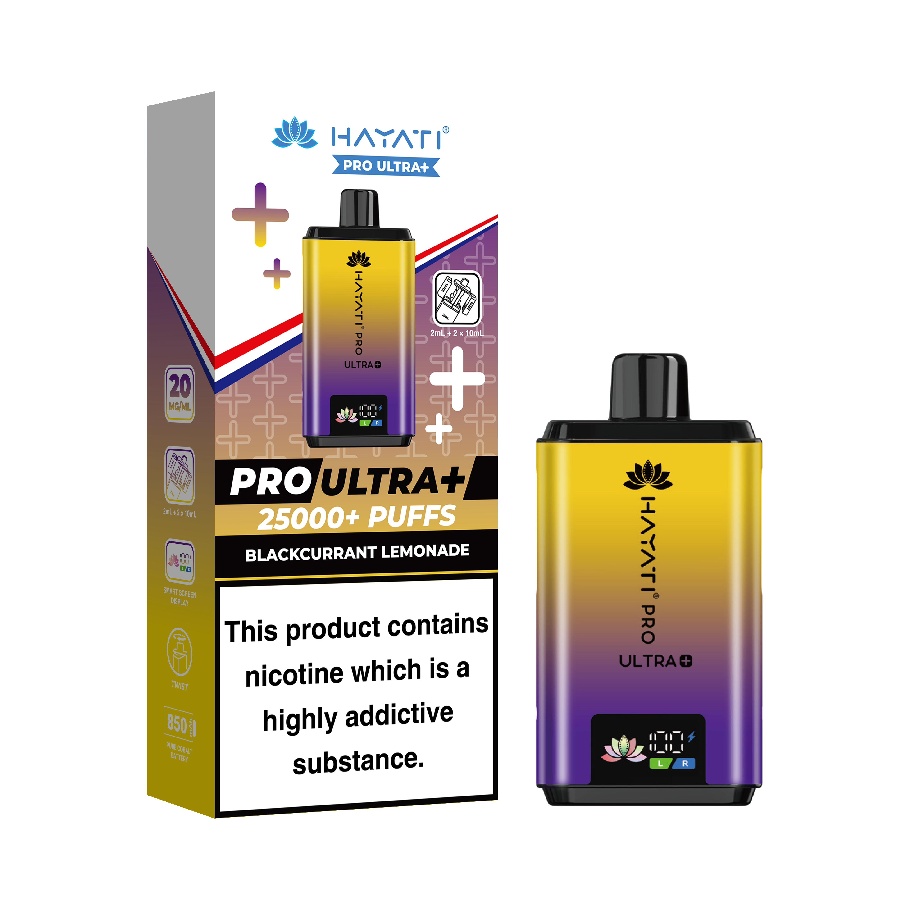 Hayati® Pro Ultra+ Reusable Kit (20mg)