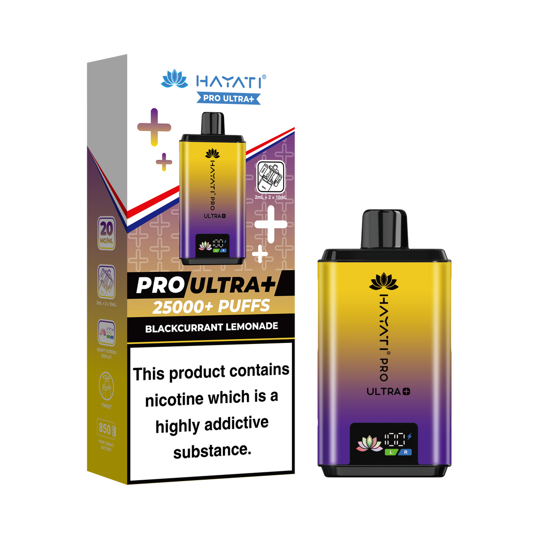 Hayati® Pro Ultra+ Reusable Kit (20mg)