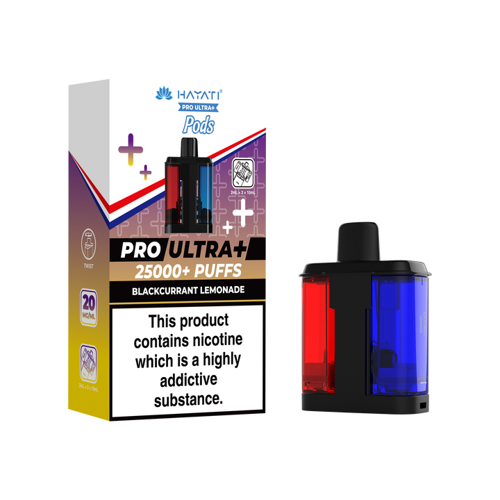 Hayati® Pro Ultra+ 25K Prefilled Pods (20mg)
