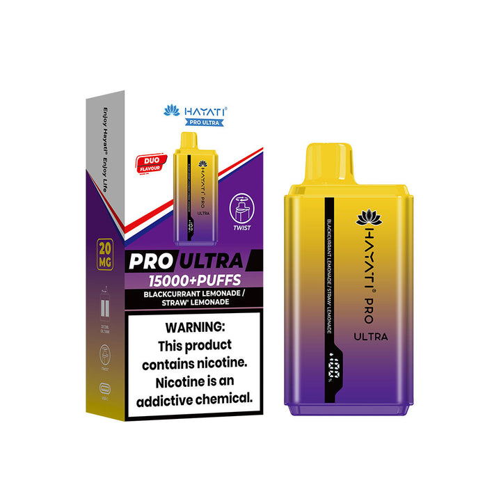Hayati Pro Ultra 15000+ Puff 0MG