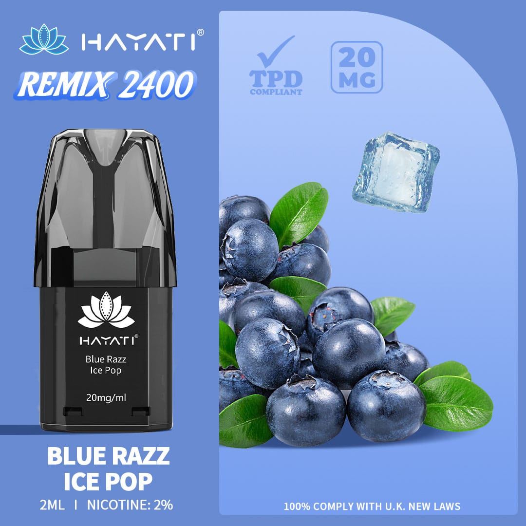 Blue Razz Ice Pop