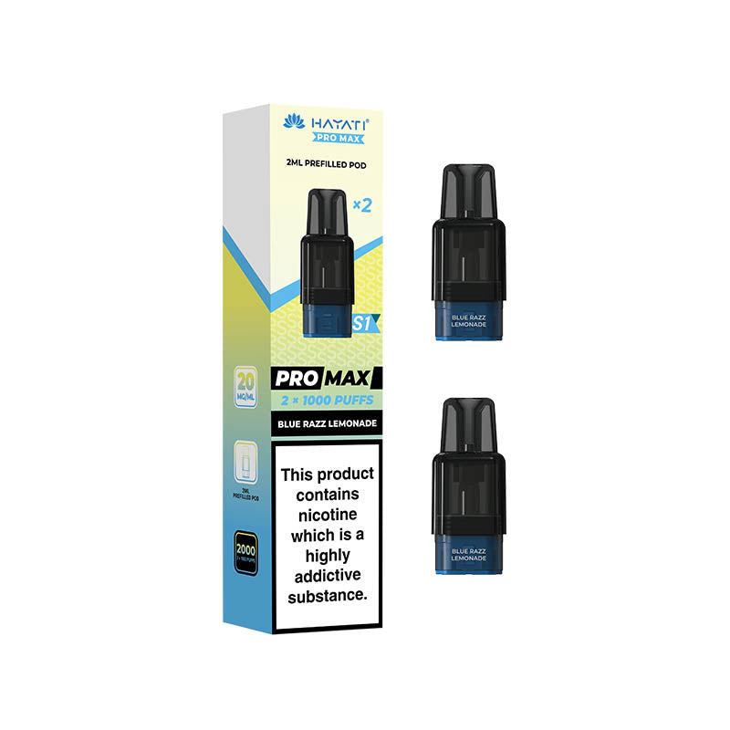 Hayati® Pro Max S1 1000+ Prefilled Pods (20mg)