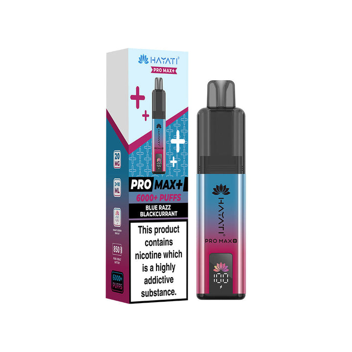 Hayati® Pro Max+ 6000+ Vape Kit (20mg)