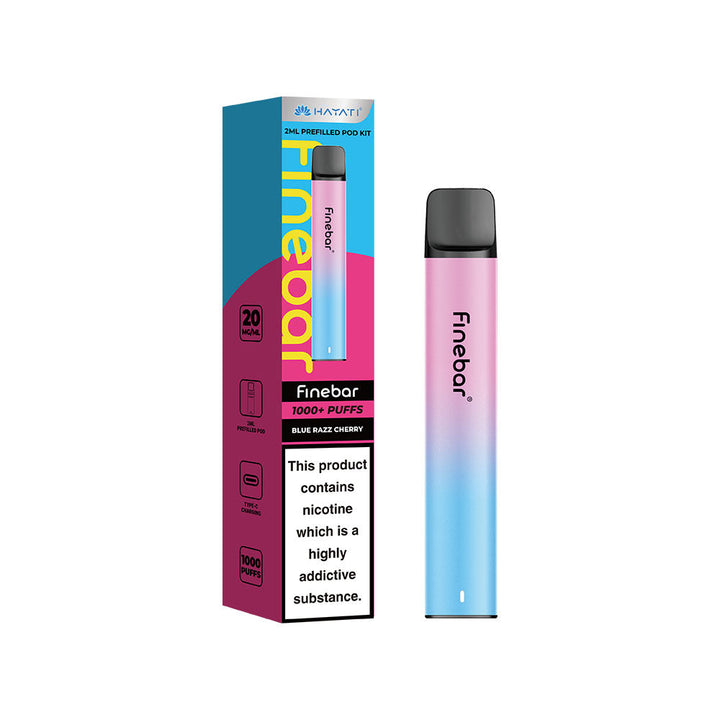 Hayati® Finebar 1000+ Vape Kit (20mg)