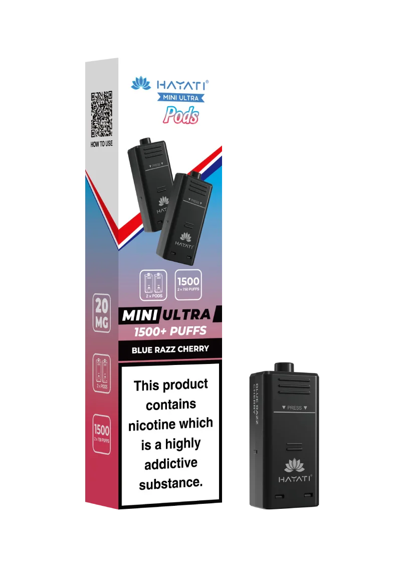 Hayati Mini Ultra 1500 Prefilled Pods