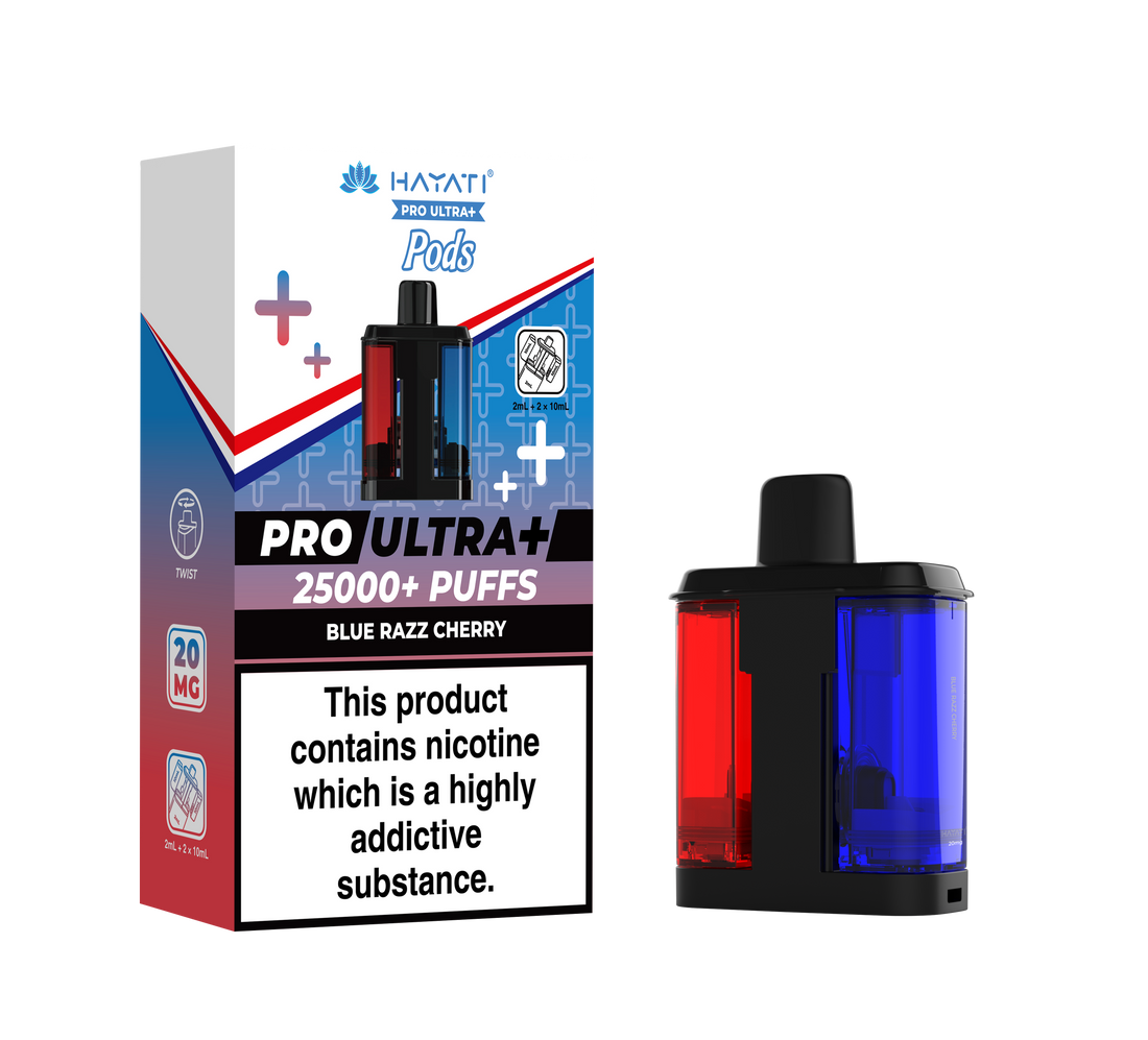 Hayati® Pro Ultra+ 25K Prefilled Pods (20mg)