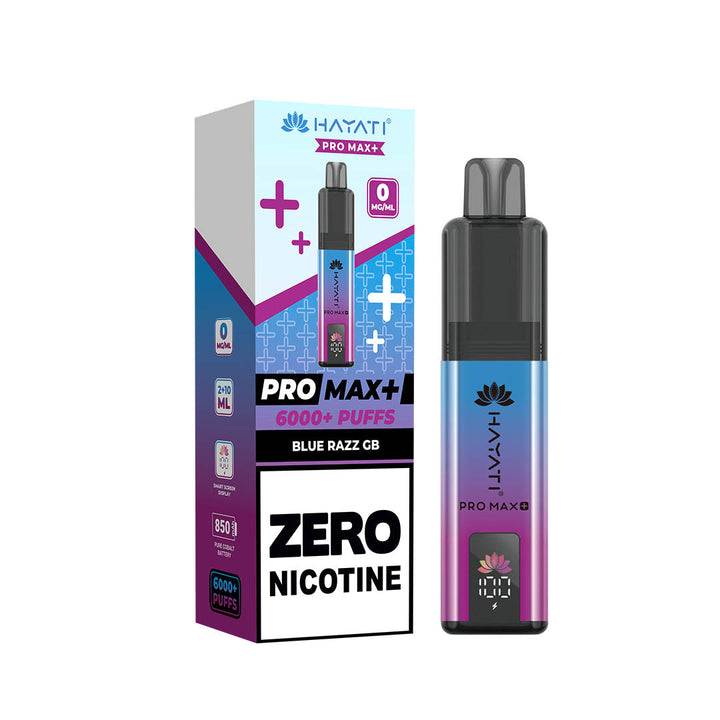 Hayati® Pro Max 6000 Plus Vape Kit ZERO (0mg)