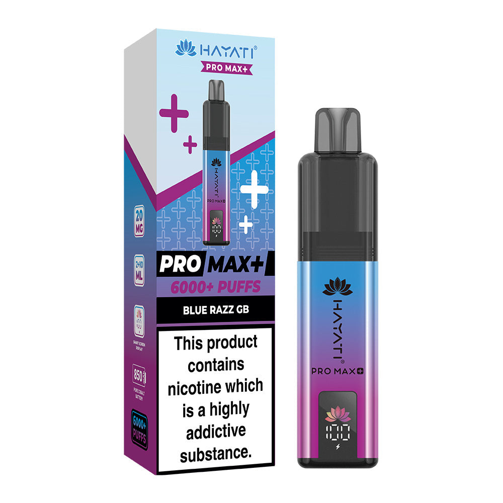 Hayati® Pro Max+ 6000+ Vape Kit (20mg)