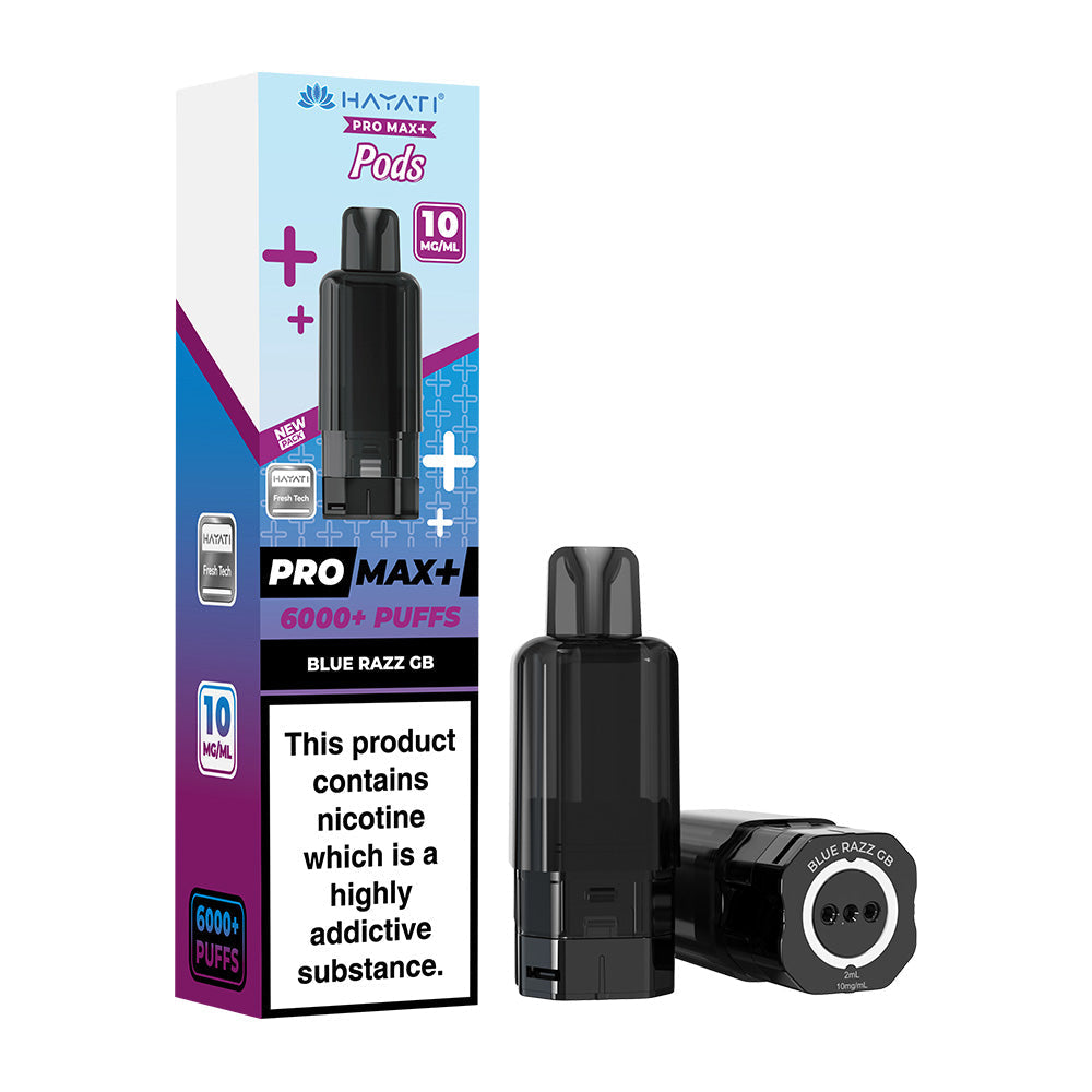 Hayati® Pro Max+ 6000+ Pods (10mg)