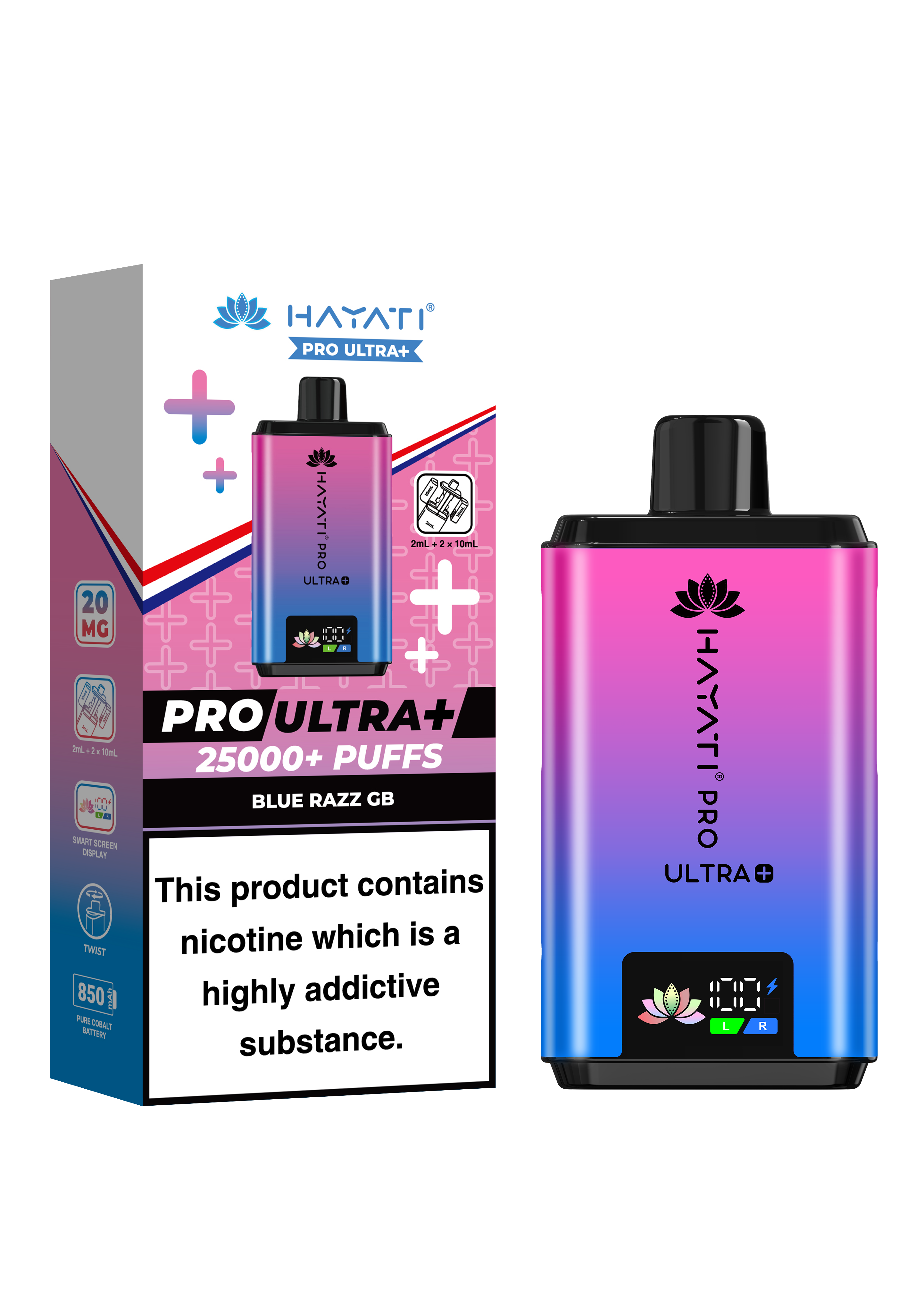 Hayati® Pro Ultra+ Reusable Kit (20mg)