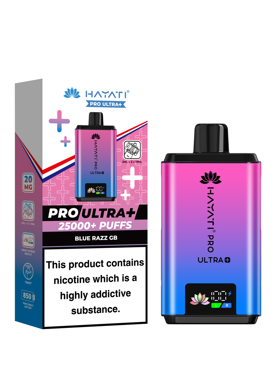 Hayati® Pro Ultra+ Reusable Kit (20mg)