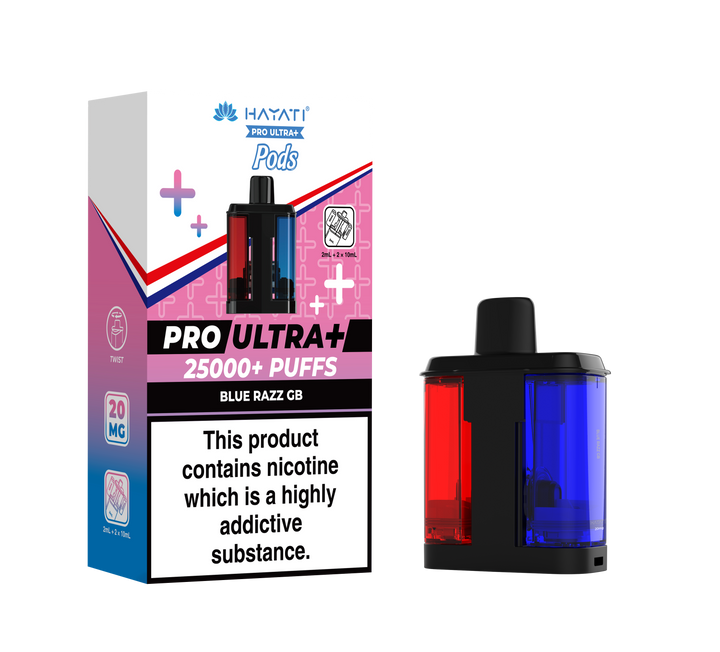 Hayati® Pro Ultra+ 25K Prefilled Pods (20mg)