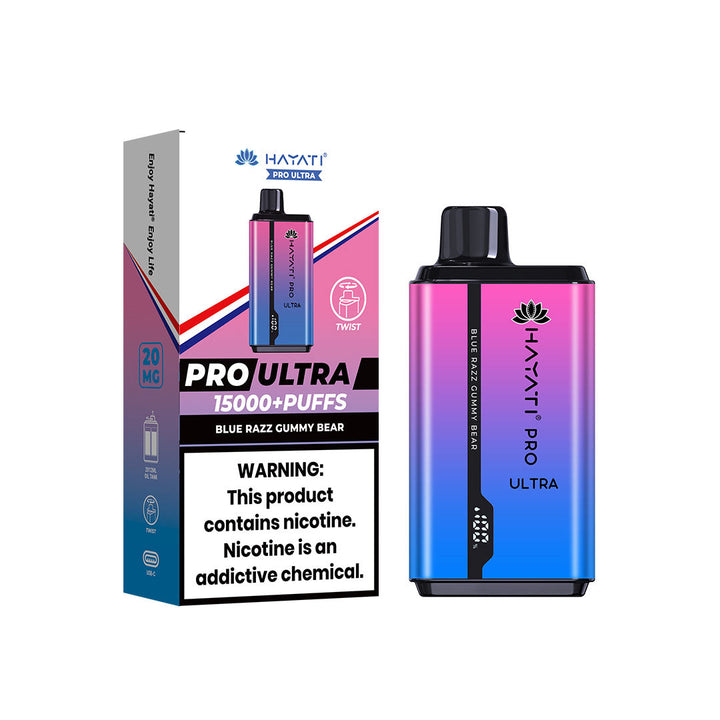 Hayati Pro Ultra 15000+ Puff 0MG