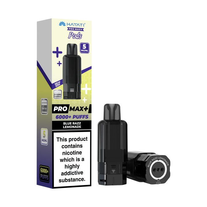 Hayati® Pro Max+ 6000+ Pods (5mg)