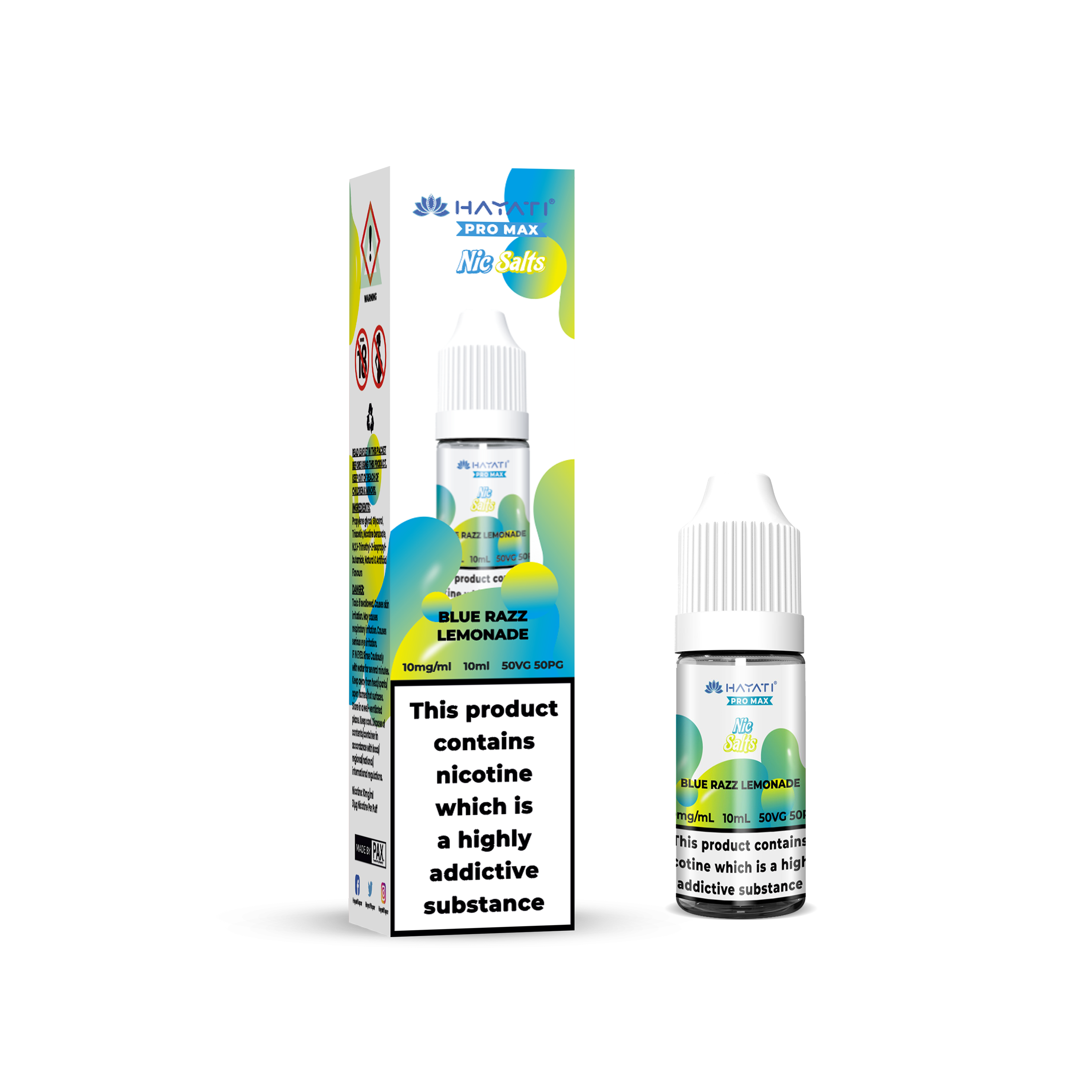 Hayati® Pro Max Nic Salts (20mg)