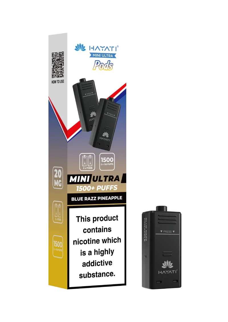 Hayati Mini Ultra 1500 Prefilled Pods