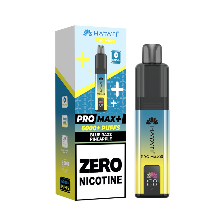 Hayati® Pro Max 6000 Plus Vape Kit ZERO (0mg)