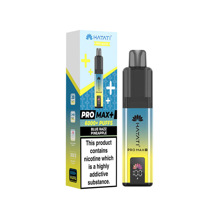 Hayati PRO MAX+ 6000+ Kits - Carton