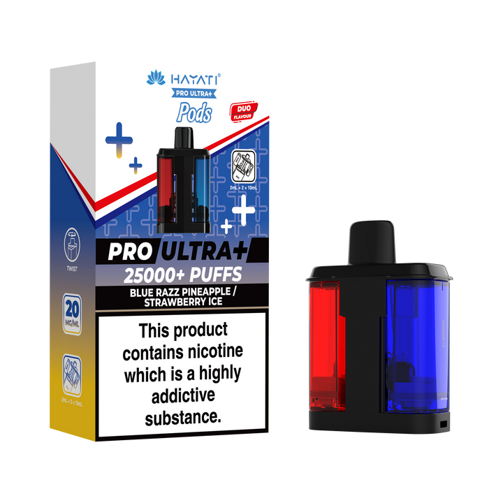 Hayati® Pro Ultra+ 25K Prefilled Pods (20mg)