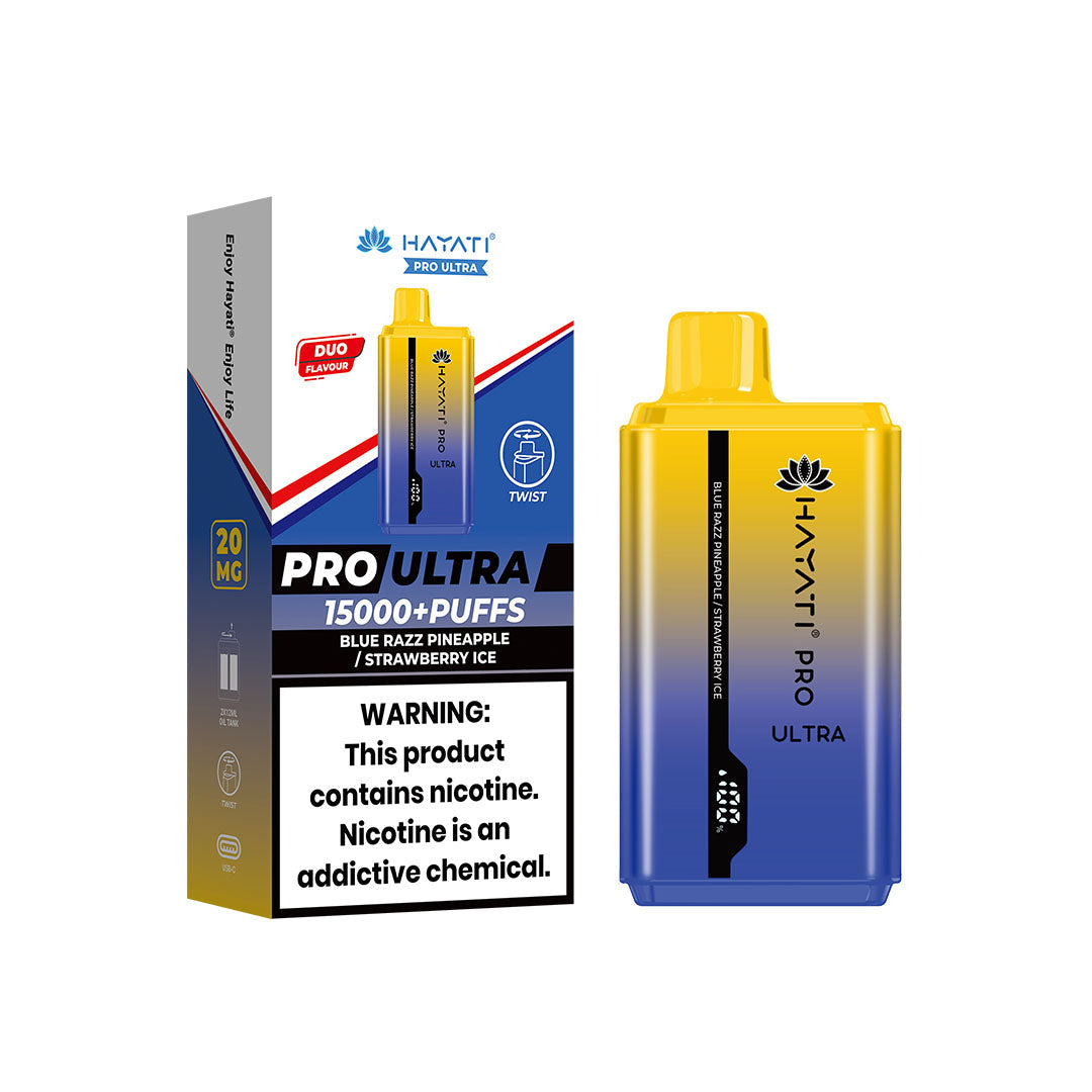 Hayati Pro Ultra 15000+ Puff 20MG