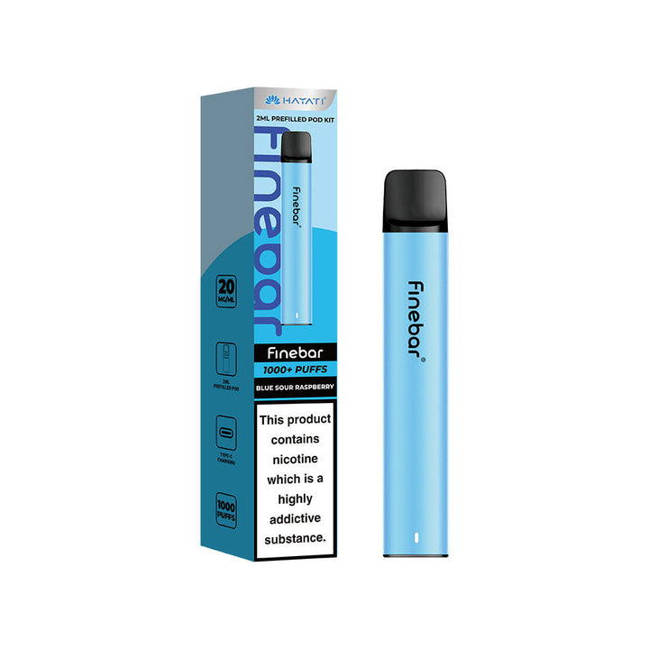 Hayati® Finebar 1000+ Vape Kit (20mg)