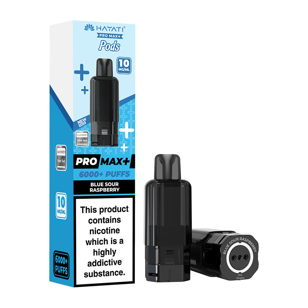 Hayati® Pro Max+ 6000+ Pods (10mg)