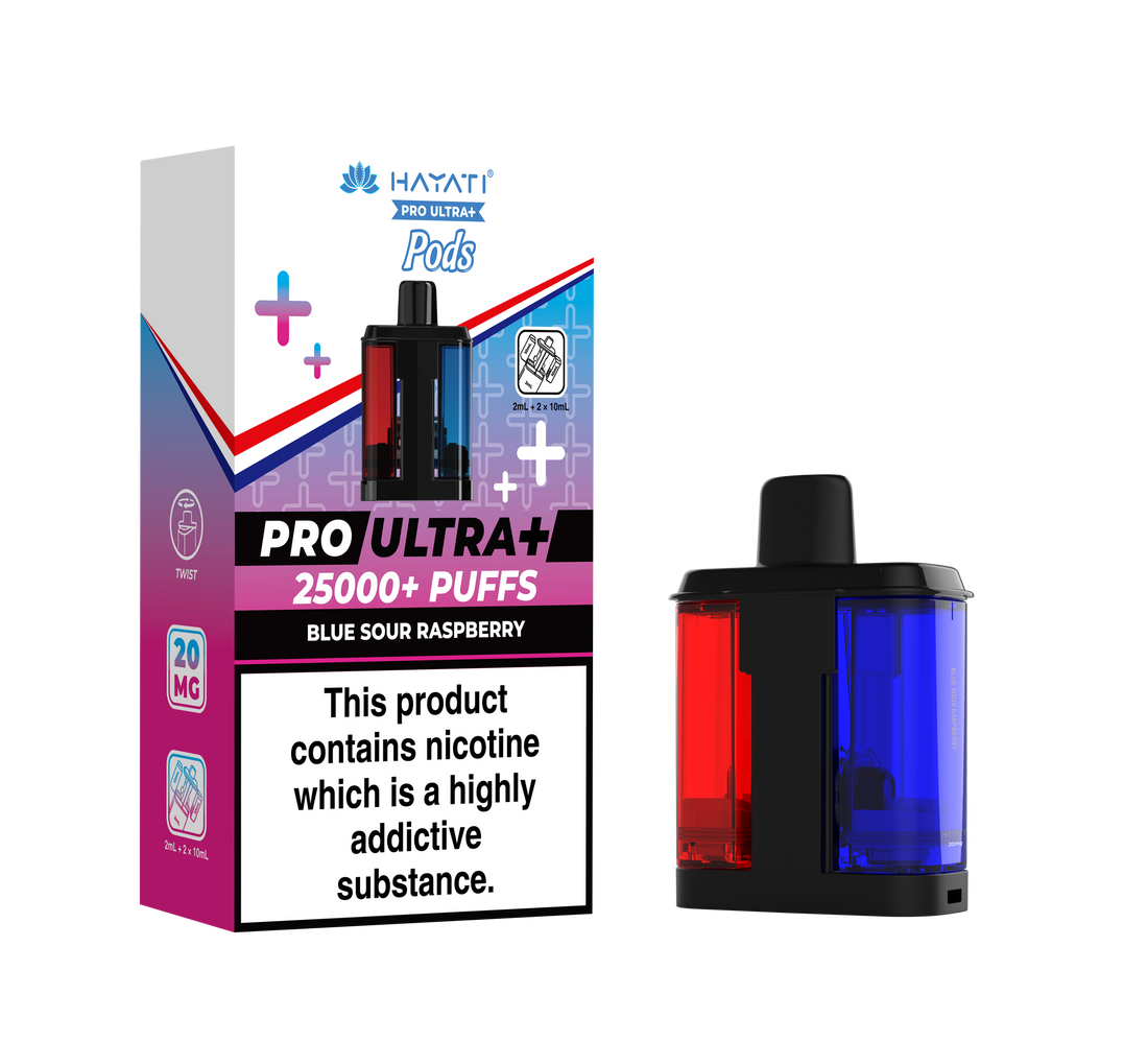 Hayati® Pro Ultra+ 25K Prefilled Pods (20mg)