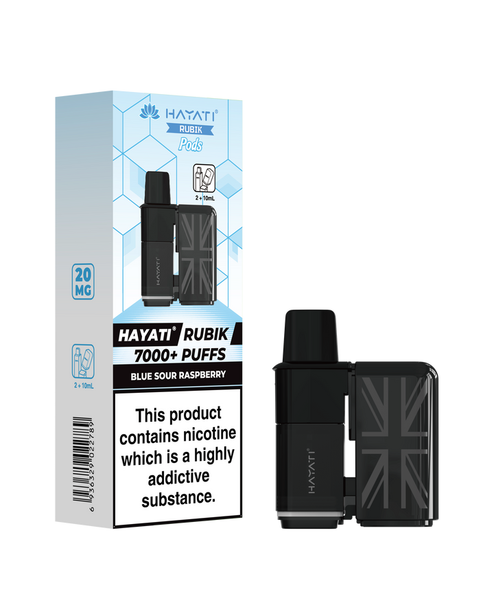 Hayati® Rubik Refillable Pods (20mg)
