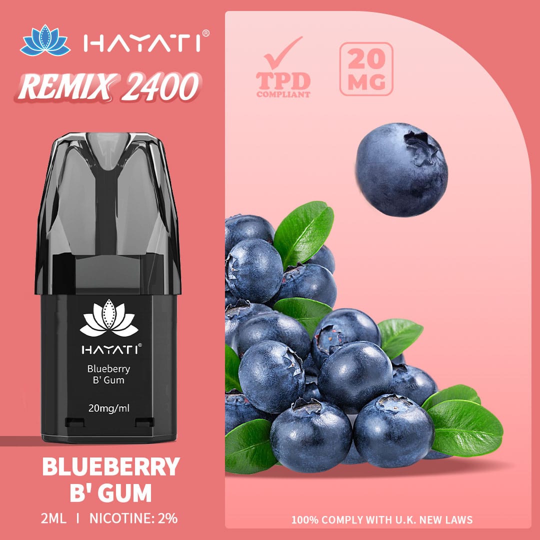 Hayati® Remix 2400 Pods (20mg)