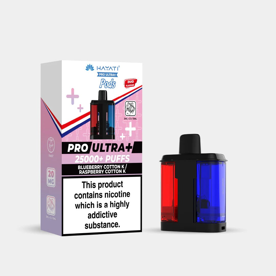 Hayati® Pro Ultra+ 25K Prefilled Pods (20mg)