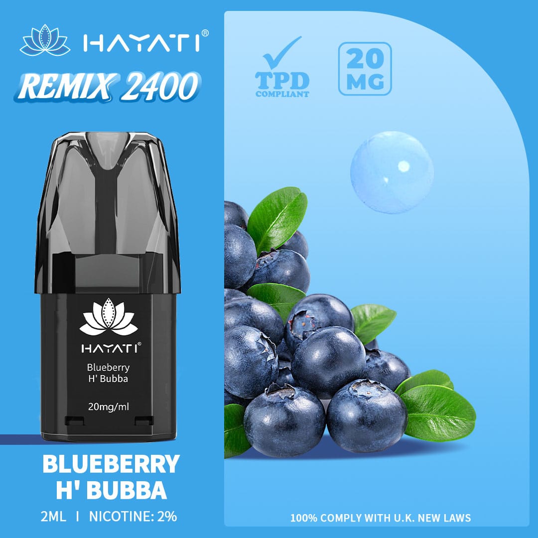 Hayati® Remix 2400 Pods (20mg)