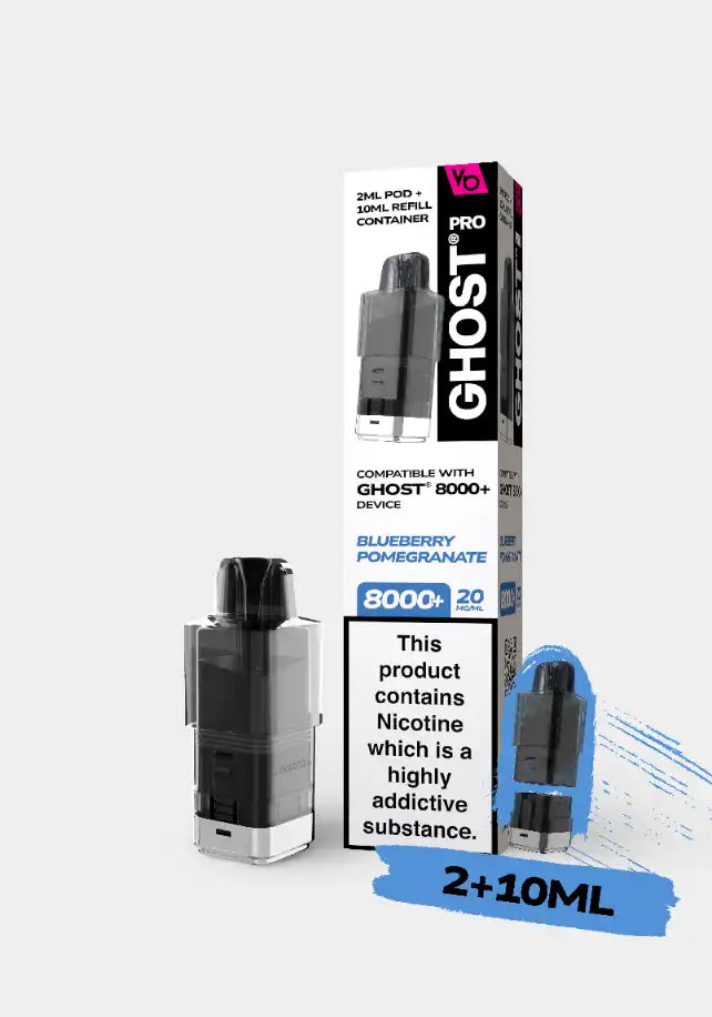 Ghost® 8000+ Prefilled Pods (20mg)
