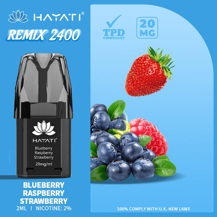 Hayati Remix 2400 Pods 20MG